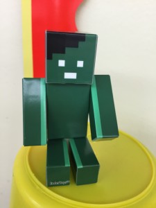 "Gumby on a Bucket" by @GumbyBlockhead