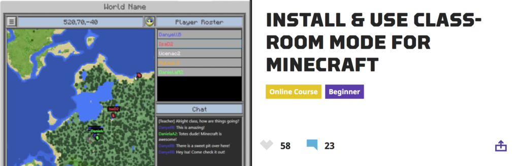 Install & Use Classroom Mode for Minecraft