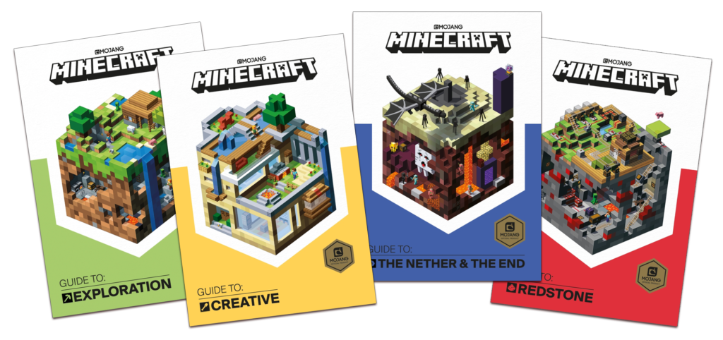 Minecraft: Guide Collection 4-Book Boxed Set: Exploration; Creative;  Redstone; The Nether & The End 